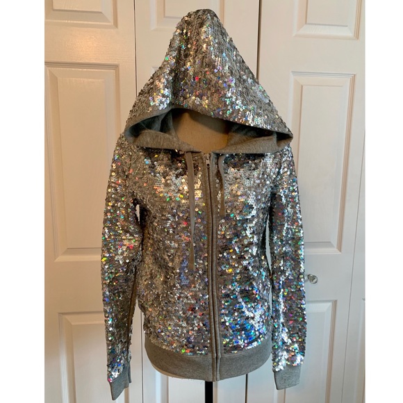 PINK Victoria's Secret Sweaters - Rare item- 2013 vs fashion show sequin hoodie